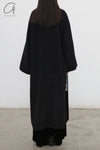 Mutedance 24 Autumn and Winter Drawstring Wool Long Coat Series MD-MD24FW57-DARK MD24FW56 MD24FW57